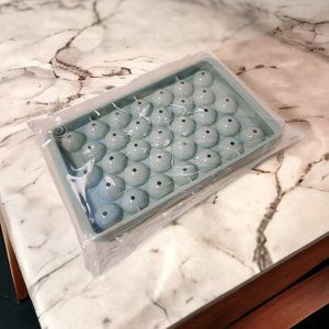 Blue Ice Cube Mold - Round Ball Sphere Shape